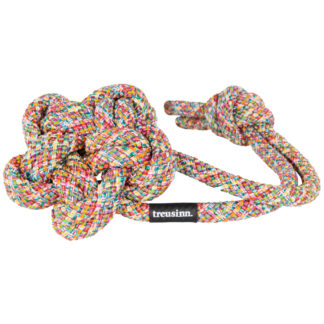 treusinn. Hondenspeeltje Bloomy Rainbow, bont, Maat: M
