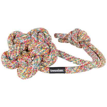 treusinn. Hondenspeeltje Bloomy Rainbow, bont, Maat: M