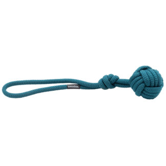 treusinn. Hondenspeelgoed Eco Touw Bolly, petrol, Maat: L