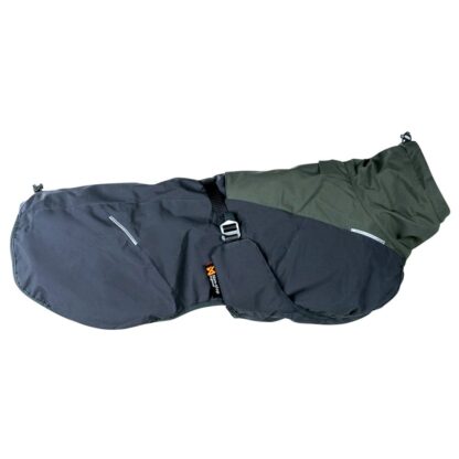 Non-stop dogwear® Honden-winterjas Glacier Wool Jacket 2.0, gray/green, Maat: 65