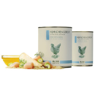 alsa-nature Kip gerecht met Rijst, Peer & Venkel, 400 g, Aantal: 6 x 400 g