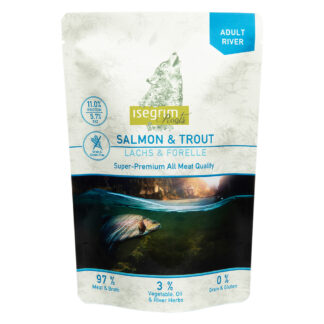 isegrim® Roots RIVER Zalm & Forel, 410 g, Aantal: 14 x 410 g