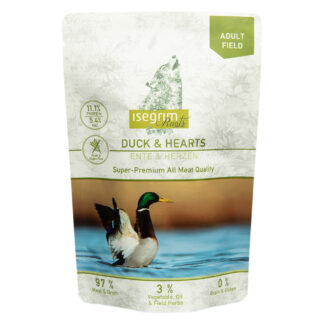 isegrim® Roots FIELD Eend & Harten, 410 g, Aantal: 14 x 410 g