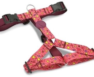 Morso Morso hondentuig y-tuig gerecycled pink think roze