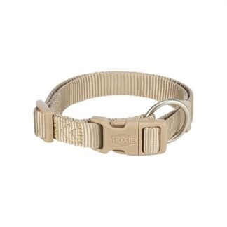 Trixie Trixie halsband hond premium zand taupe