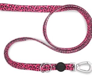 Morso Morso hondenriem verstelbaar gerecycled bubble leo roze