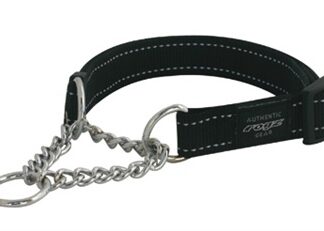 Rogz for dogs Rogz for dogs lumberjack halfslip halsband zwart