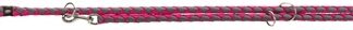 Trixie Trixie hondenriem cavo verstelbaar fuchsia / grijs