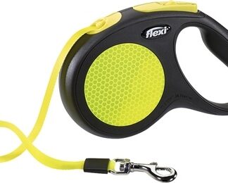 Flexi Flexi rollijn new classic neon tape zwart / geel
