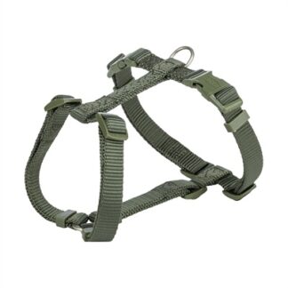 Trixie Trixie hondentuig premium h-tuig olijf groen