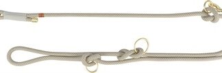 Trixie Trixie soft rope hondenriem verstelbaar grijs / lichtgrijs