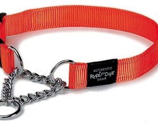 Rogz for dogs Rogz for dogs lumberjack halfslip halsband oranje