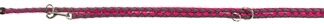 Trixie Trixie hondenriem cavo verstelbaar fuchsia / grijs