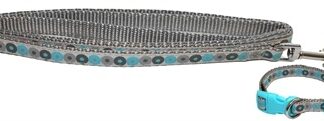 Little rascals Little rascals puppy halsband met lijn blauw