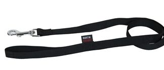 Martin Martin hondenriem basic nylon zwart