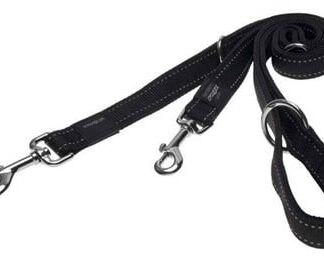 Rogz for dogs Rogz for dogs lumberjack multipurpose lijn zwart
