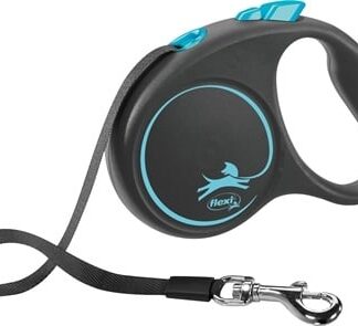Flexi Flexi hondenriem | Rollijn 5 meter | Blauw | Voor honden tot 50 kg