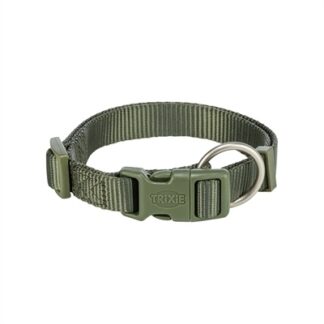 Trixie Trixie halsband hond premium olijfgroen