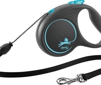 Flexi Flexi rollijn black design cord blauw