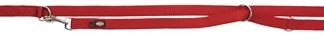 Trixie Trixie hondenriem premium verstelbaar tweelaags rood