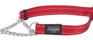 Rogz for dogs Rogz for dogs fanbelt halfslip halsband rood
