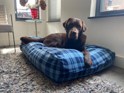 Dog's Companion® Hondenkussen fleece cosy blue