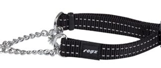 Rogz for dogs Rogz for dogs snake halfslip halsband zwart