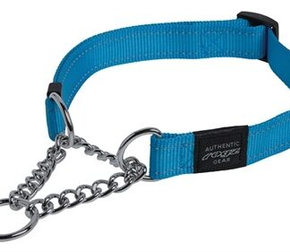Rogz for dogs Rogz for dogs lumberjack halfslip halsband turquoise