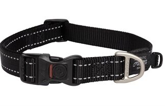 Rogz for dogs Rogz for dogs fanbelt halsband zwart