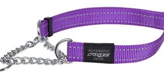Rogz for dogs Rogz for dogs fanbelt halfslip halsband paars