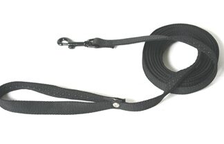 Martin Martin lijn nylon plat zwart