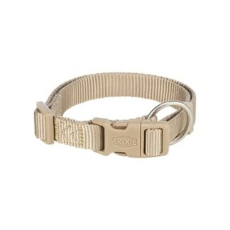 Trixie Trixie halsband hond premium zand taupe