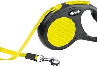 Flexi Flexi rollijn new classic neon tape zwart / geel