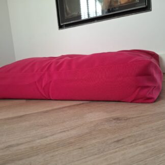 Hondenbed bench kussen roze 68 x 68 x 12 cm