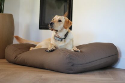 Dog's Companion® Hondenkussen taupe/bruin superlarge